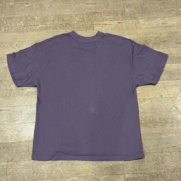 Darc Sport Wolves Plain Purple Short Sleeve T-Shirt Size Large - Picture 3 of 3